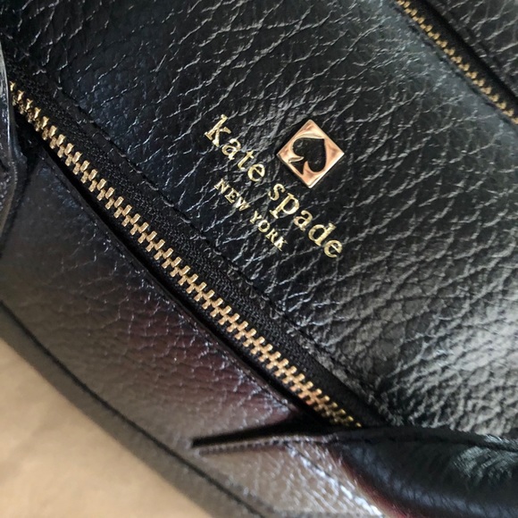 Kate Spade Black Pebbled Leather Tassel Satchel - Picture 3 of 15